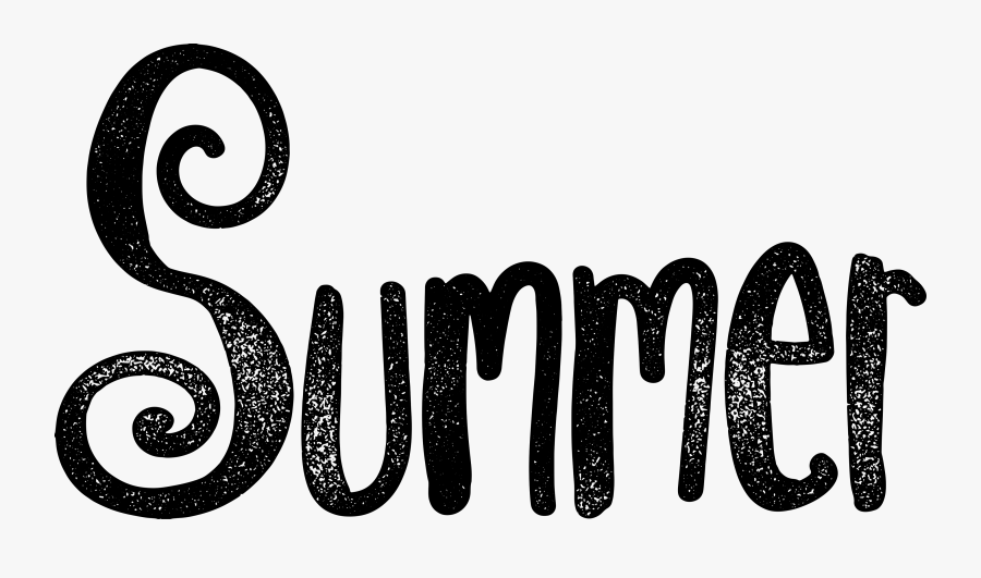 Summer Clip Art Animation Free Clipart Images - Calligraphy, Transparent Clipart