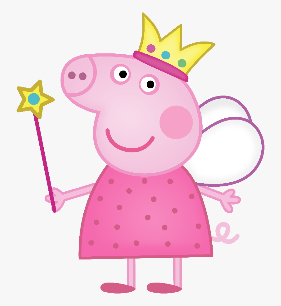 Pig Clipart Princess - Peppa Pig Png, Transparent Clipart