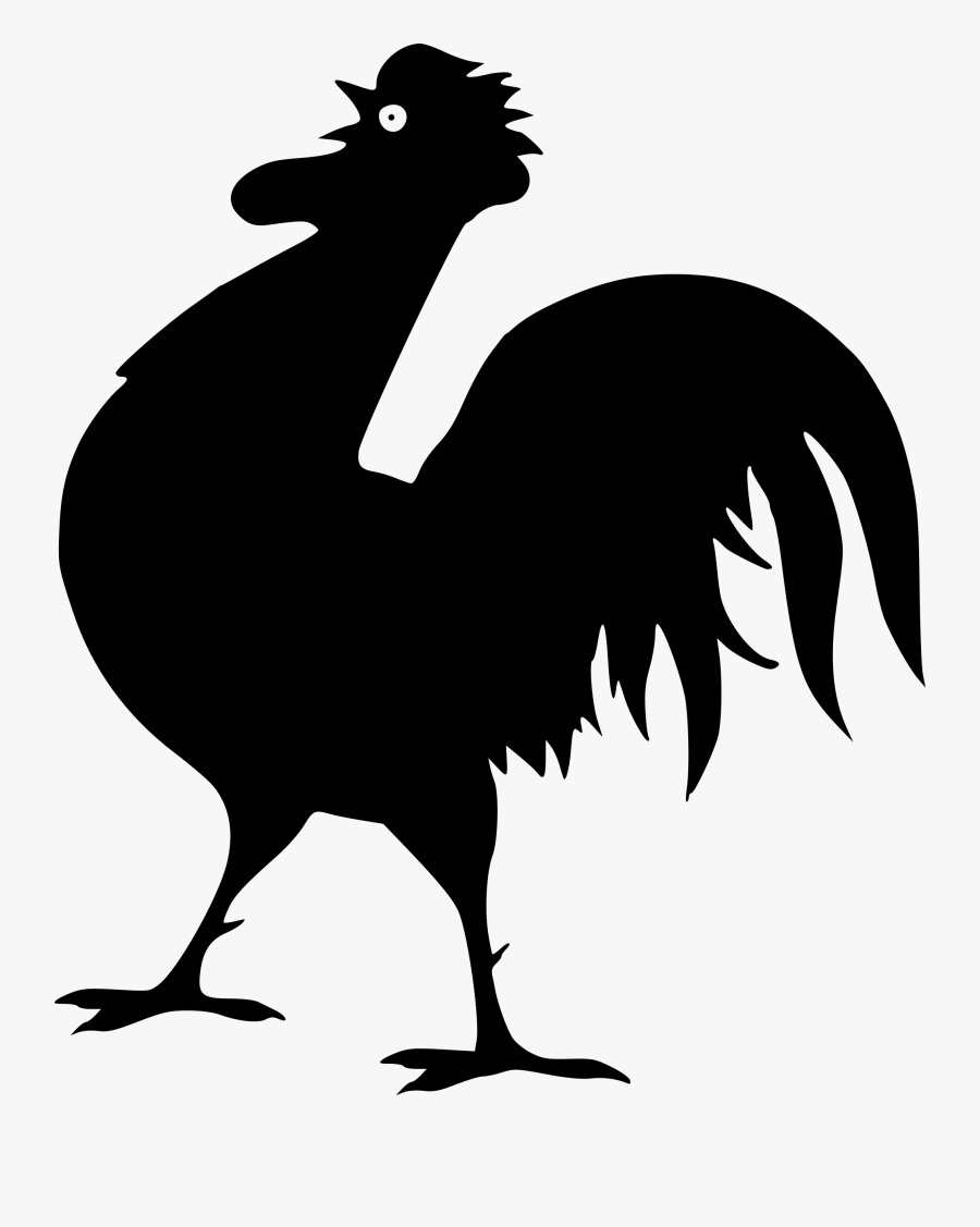 Thumb Image - Chicken Silhouette Clipart Free, Transparent Clipart