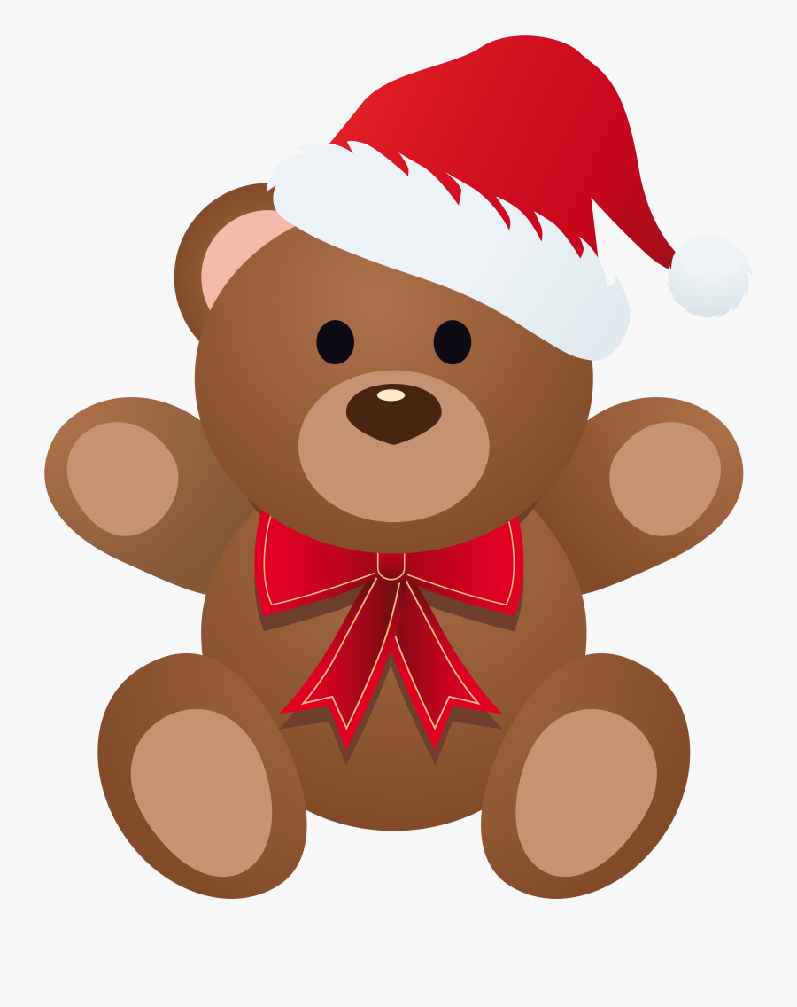 28 Collection Of Christmas Teddy Clipart, Transparent Clipart