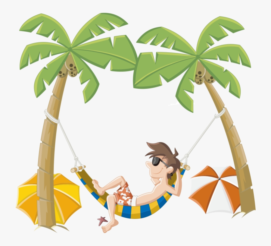 Holiday Cartoon Beach Clip Art Summer Clipart Image - Summer Holiday Clipart Png, Transparent Clipart