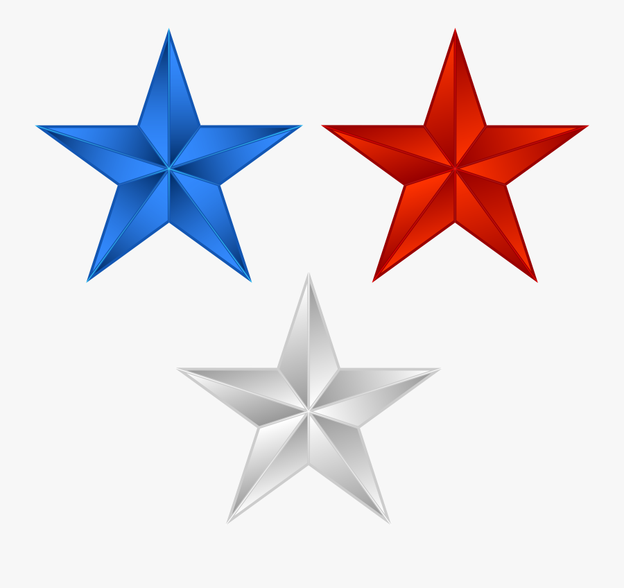 Stars Clipart 4th July, Transparent Clipart