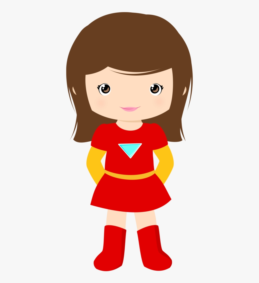 Superhero Graphic Library Girl Clipart Girls Kids Transparent - Spider Girl Superhero Clipart, Transparent Clipart
