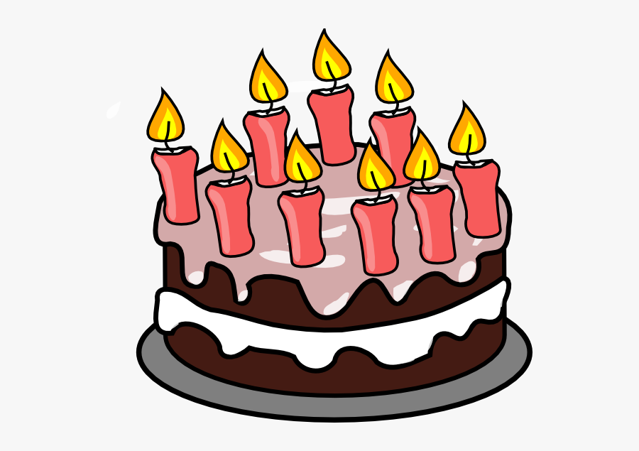 Cake Clipart Birthday Cake 5 Candles , Free Transparent Clipart
