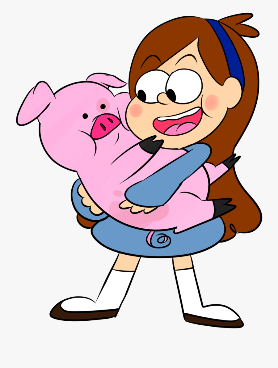 A Girl Pig Clipart - Girl With Pig Clipart, Transparent Clipart