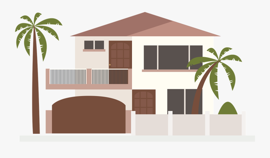 House Clip Art Modern Free Picture - Clipart Modern House, Transparent Clipart