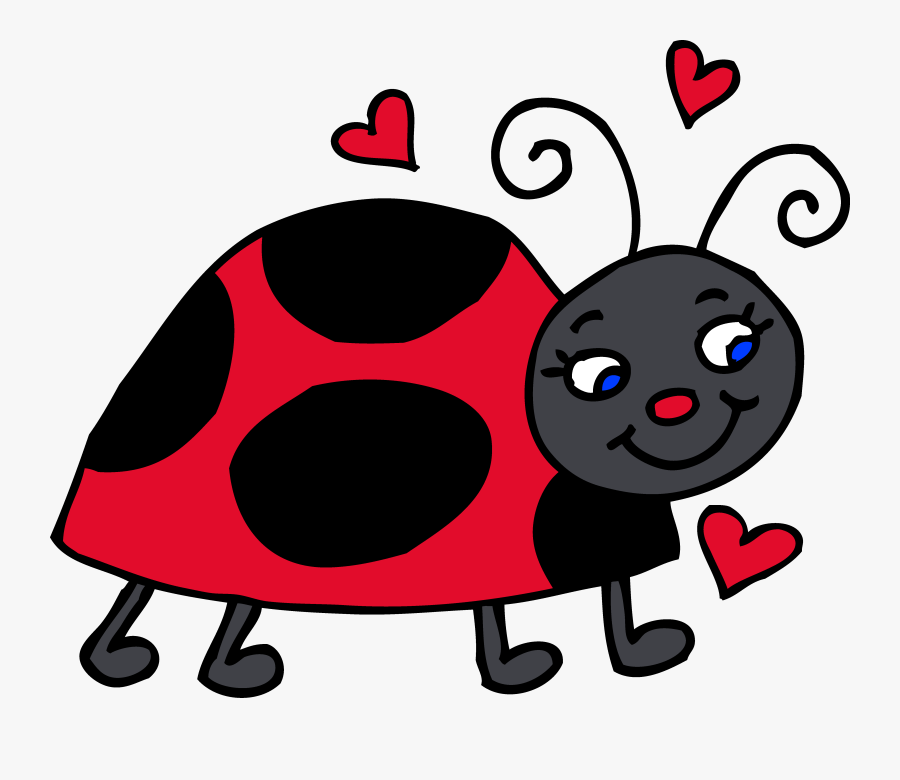 Spring Clipart Lady Bug - Lady Bug Clip Art, Transparent Clipart