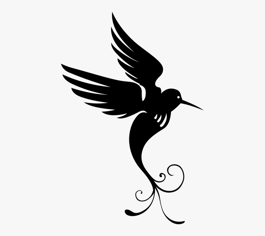 Love Bird Clipart 26, - Bird Of Paradise Silhouette, Transparent Clipart