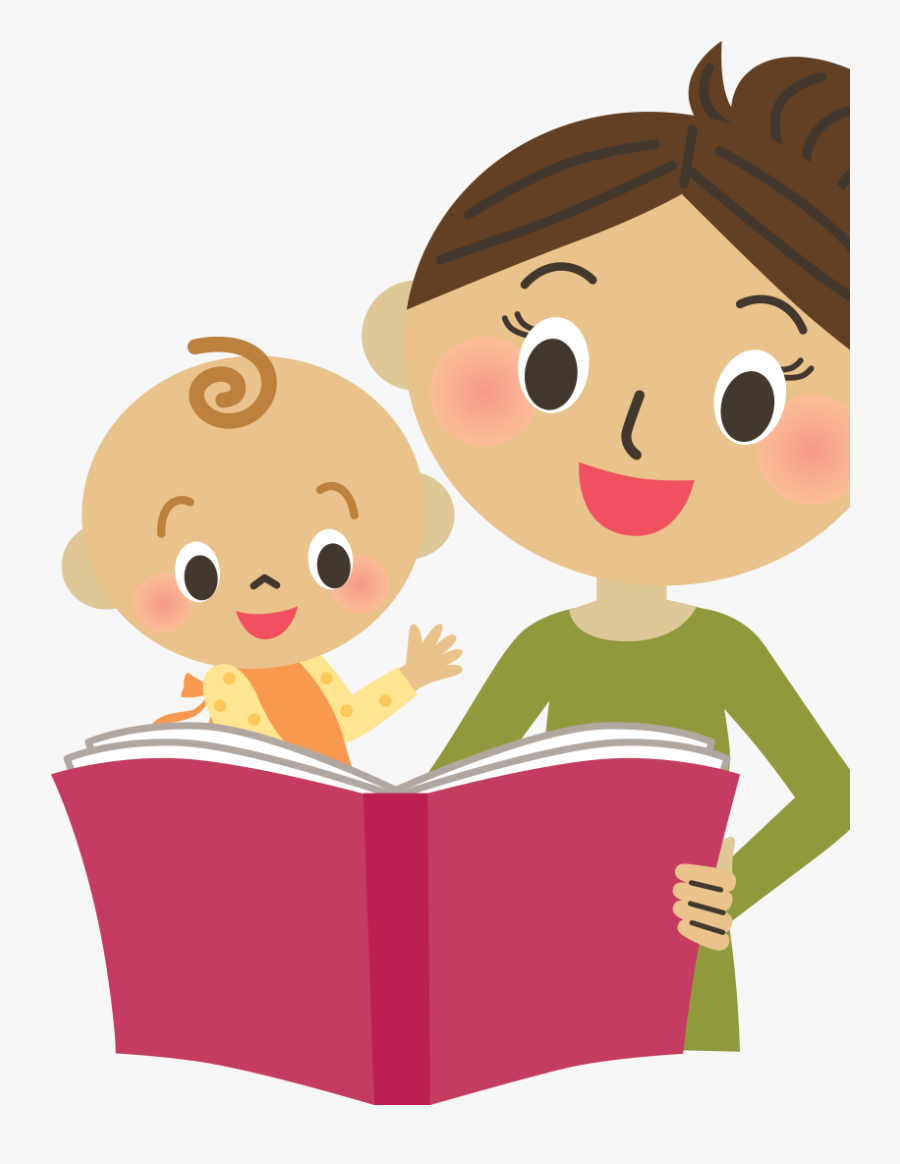 Transparent Children Reading Clipart - Clipart Emergent Literacy, Transparent Clipart