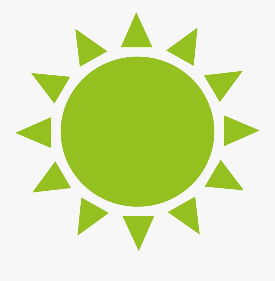 Sun Clipart Green - Stress Away And Joy, Transparent Clipart