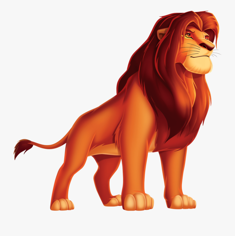 King Cartoon Png Picture - Simba Lion King Png, Transparent Clipart