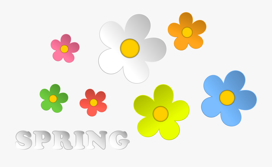 Spring Flowers Clipart Png, Transparent Clipart