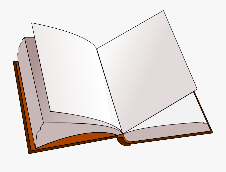 Open Book Clip Art, Transparent Clipart