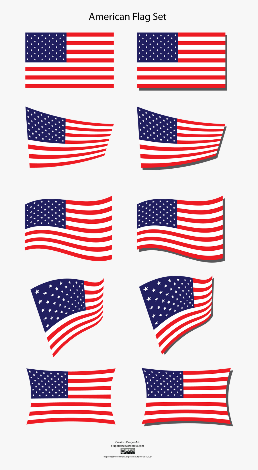 American Flag Clipart - Jesse Hall, Transparent Clipart