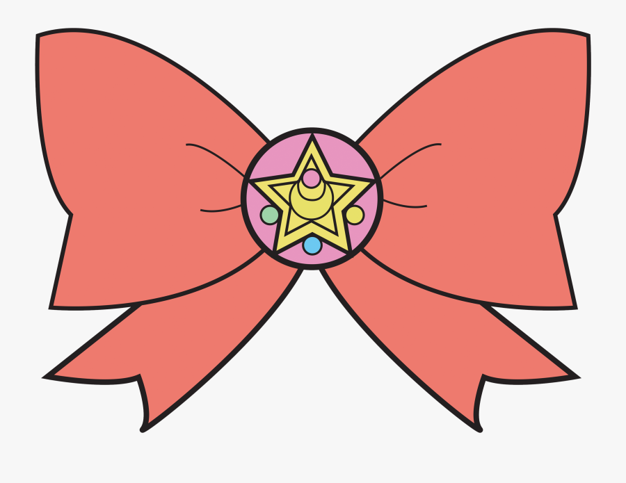 Sailor Moon Bow Clipart Library Download - Sailor Moon Bow Png, Transparent Clipart