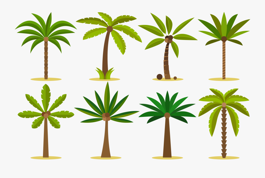 Vector Graphics Palm Trees Clip Art Design Tattoo Art - Vector Graphics, Transparent Clipart