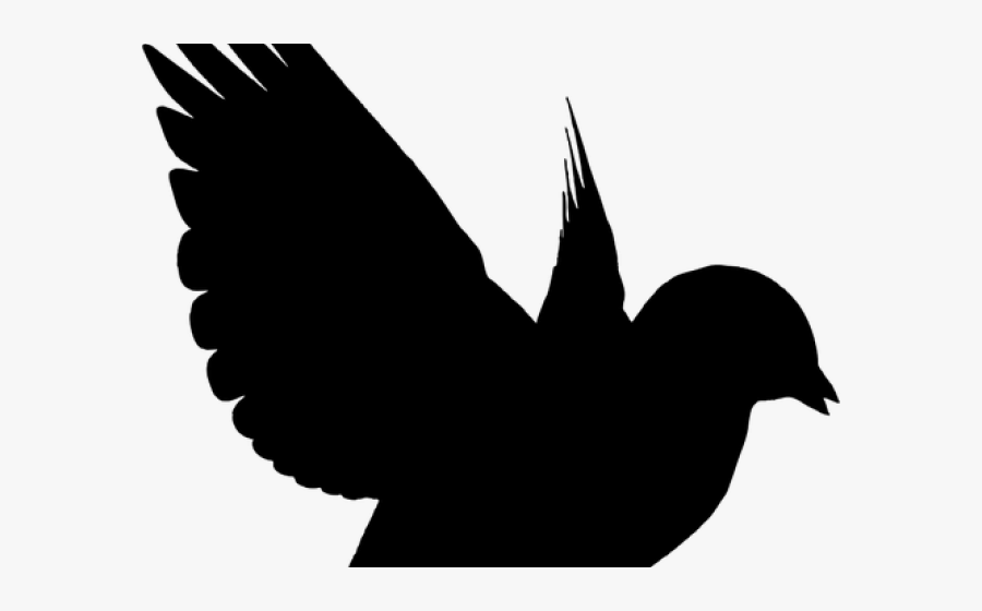 Transparent Sparrow Silhouette Png - Clipart Bird Silhouette Png, Transparent Clipart