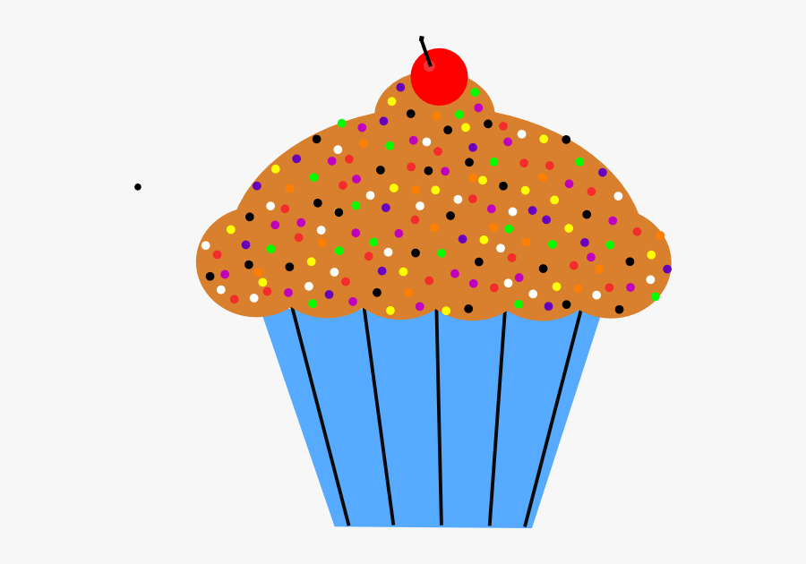 Clip Art At Com - Orange Cupcakes Clipart, Transparent Clipart