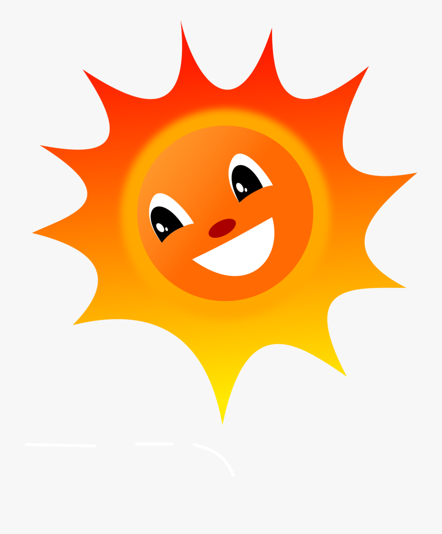 Clipart Sol Sun - Happy Face Sun Png, Transparent Clipart