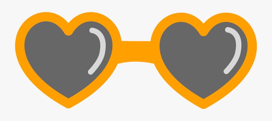 Heart Sunglasses Clipart - Sunglasses Clipart Png Transparent, Transparent Clipart