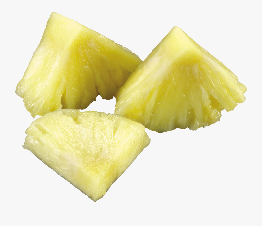 Pineapple Pieces Png, Transparent Clipart