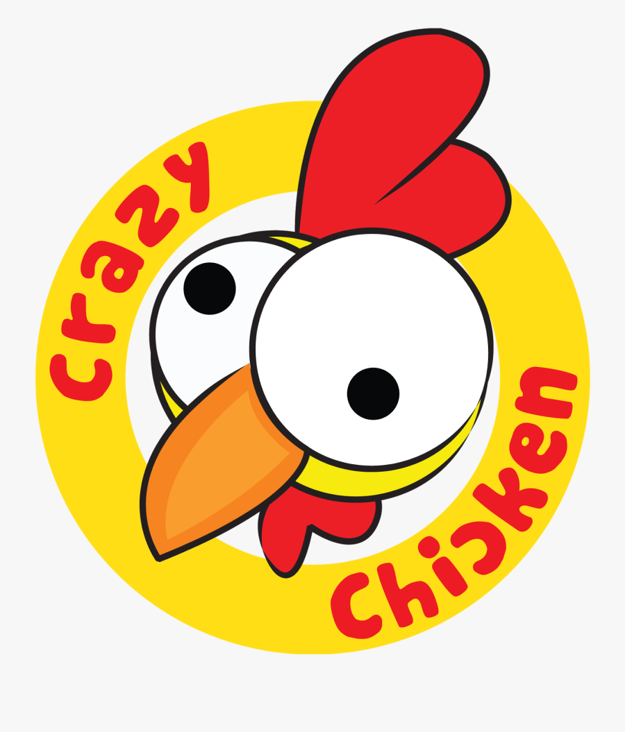 Crazy Chicken Logo - Crazy Chicken Clipart Png, Transparent Clipart