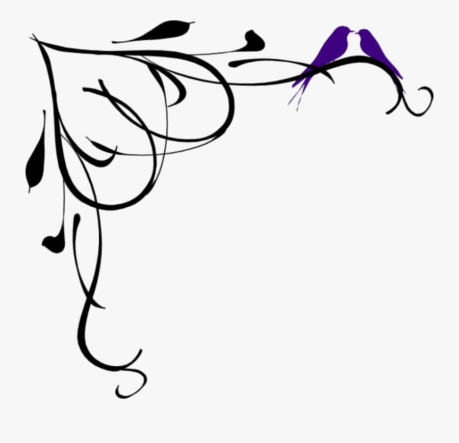 Wedding Birds Clipart Clipart Kid - Love Birds Clip Arts, Transparent Clipart