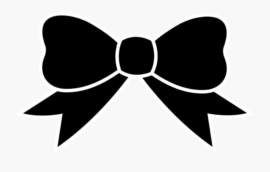 Ribbon Clipart - Clipart Black Bow, Transparent Clipart