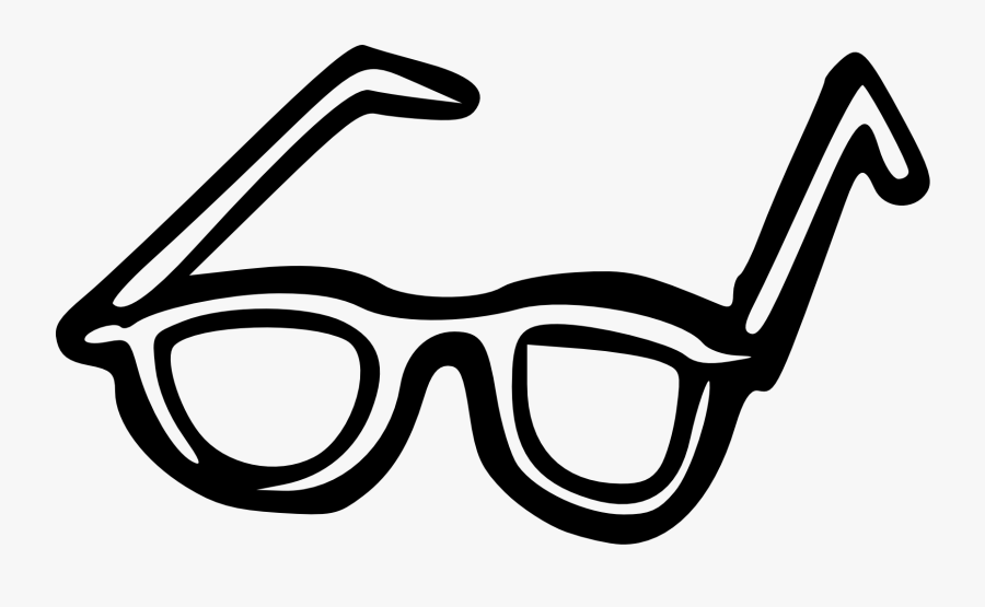 Sunglasses - Clipart - Black - And - White - Sunglasses Clip Art, Transparent Clipart