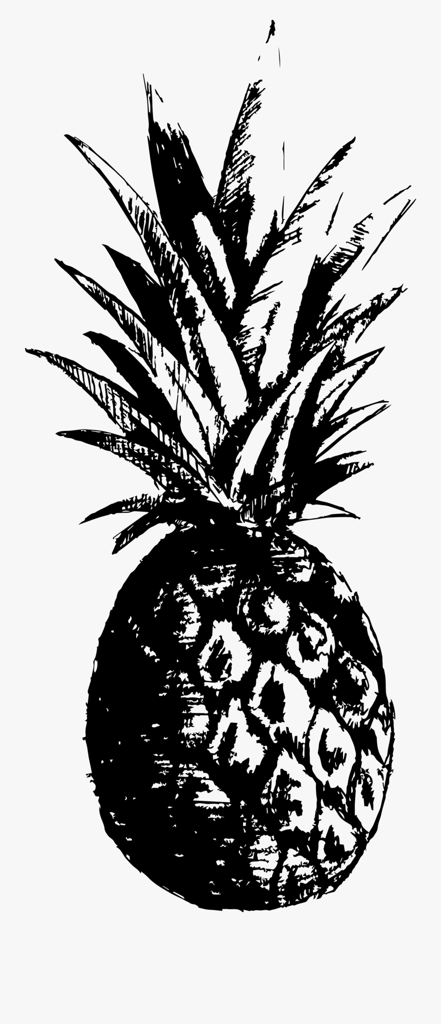 Pineapple- - Pineapple, Transparent Clipart