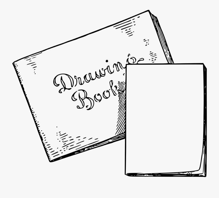 Lutz Book And Scribbling - Clip Art Drawing Book, Transparent Clipart