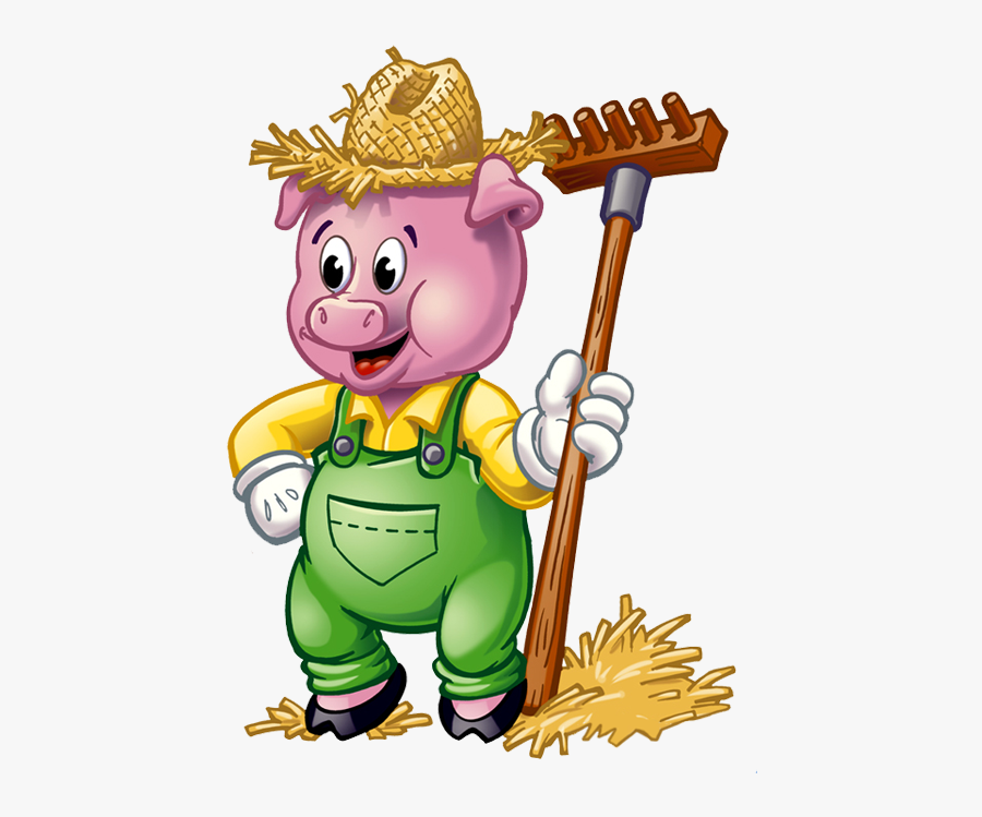 Clipart Three Little Pigs, Transparent Clipart