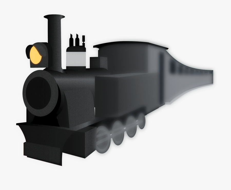 Black Train Clipart - Imagenes De Tren Negro, Transparent Clipart