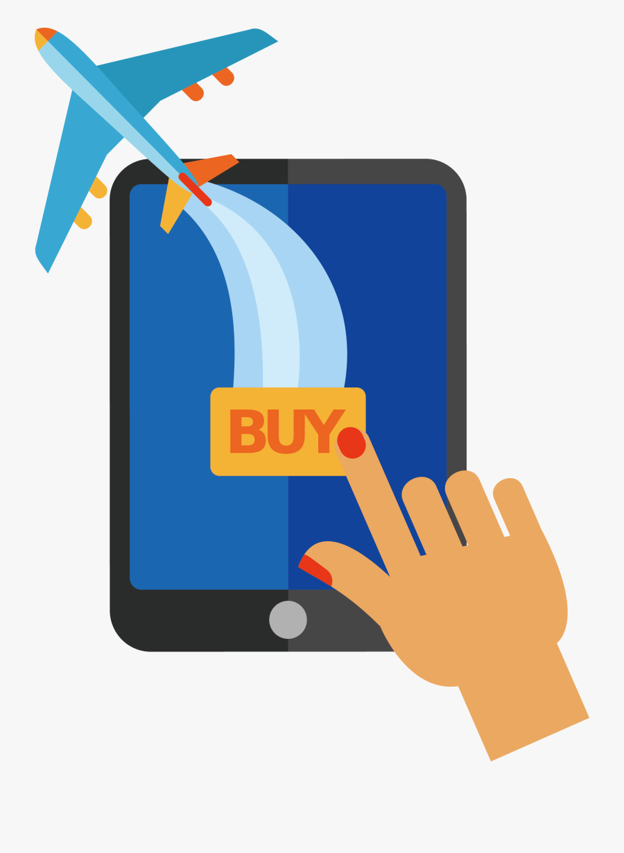 Flight Airplane Logo Clip Art - Plane Tickets Online Logo, Transparent Clipart