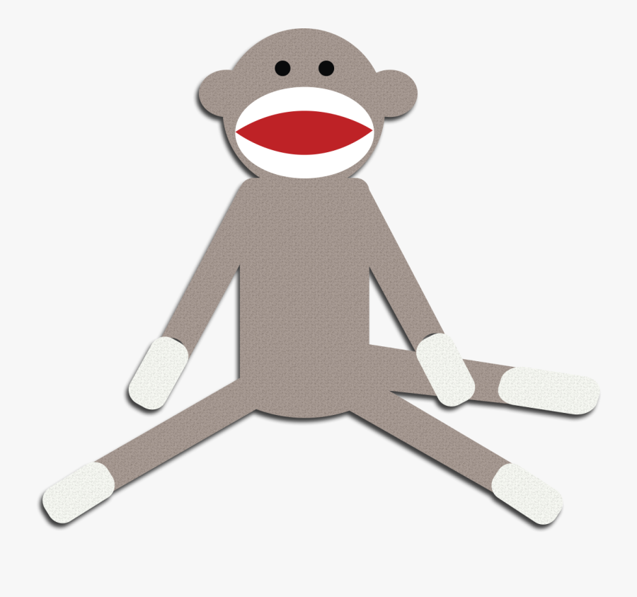 Monkey Clipart Cute Monkey Clipart Schylling Sock Monkey - Transparent Sock Monkey Clip Art, Transparent Clipart