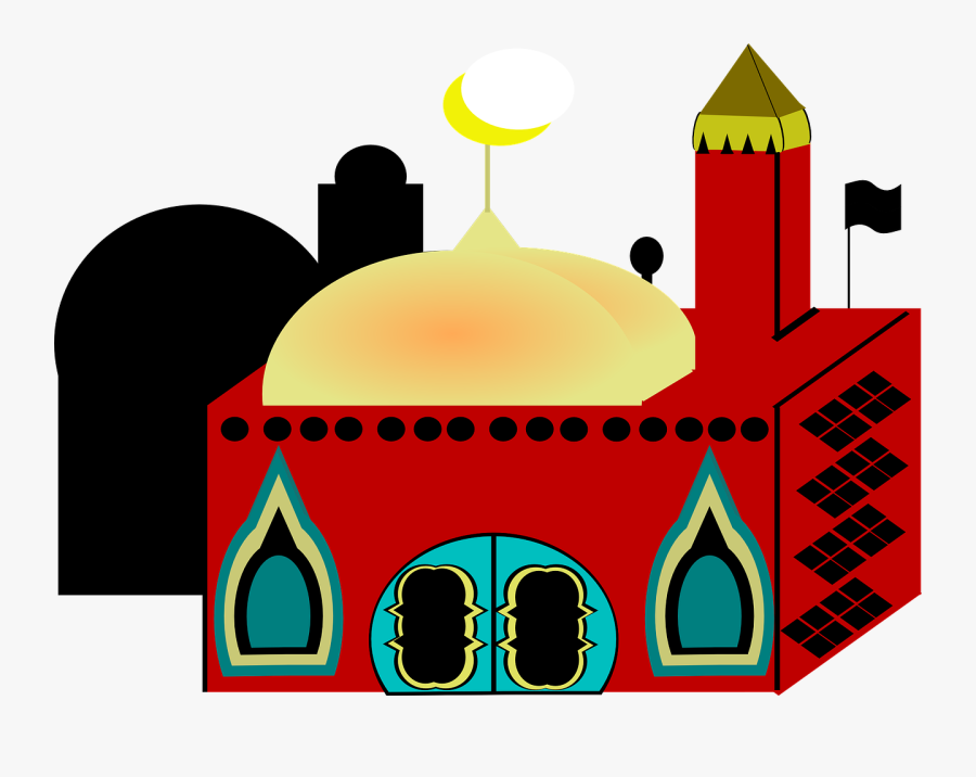 Transparent Church Clipart Png - Islam Church Clip Art, Transparent Clipart