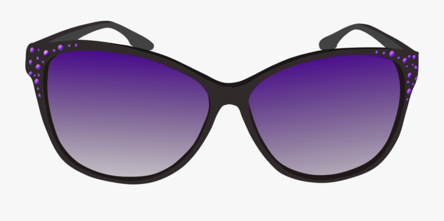 Cool Sunglasses Png , Black Sunglasses Clipart , - Girl Glasses Transparent Background, Transparent Clipart