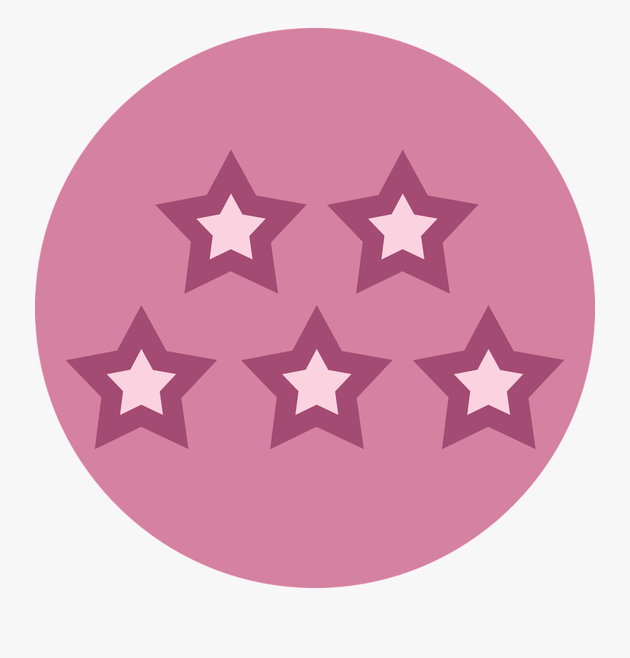 Five Stars, Star, Clip Art, Modern, Icon - Labor Day 2018 Signs, Transparent Clipart