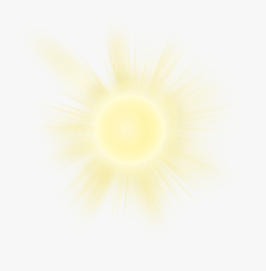 Sunlight Clipart Full Sun - Realistic Sun Transparent Background, Transparent Clipart