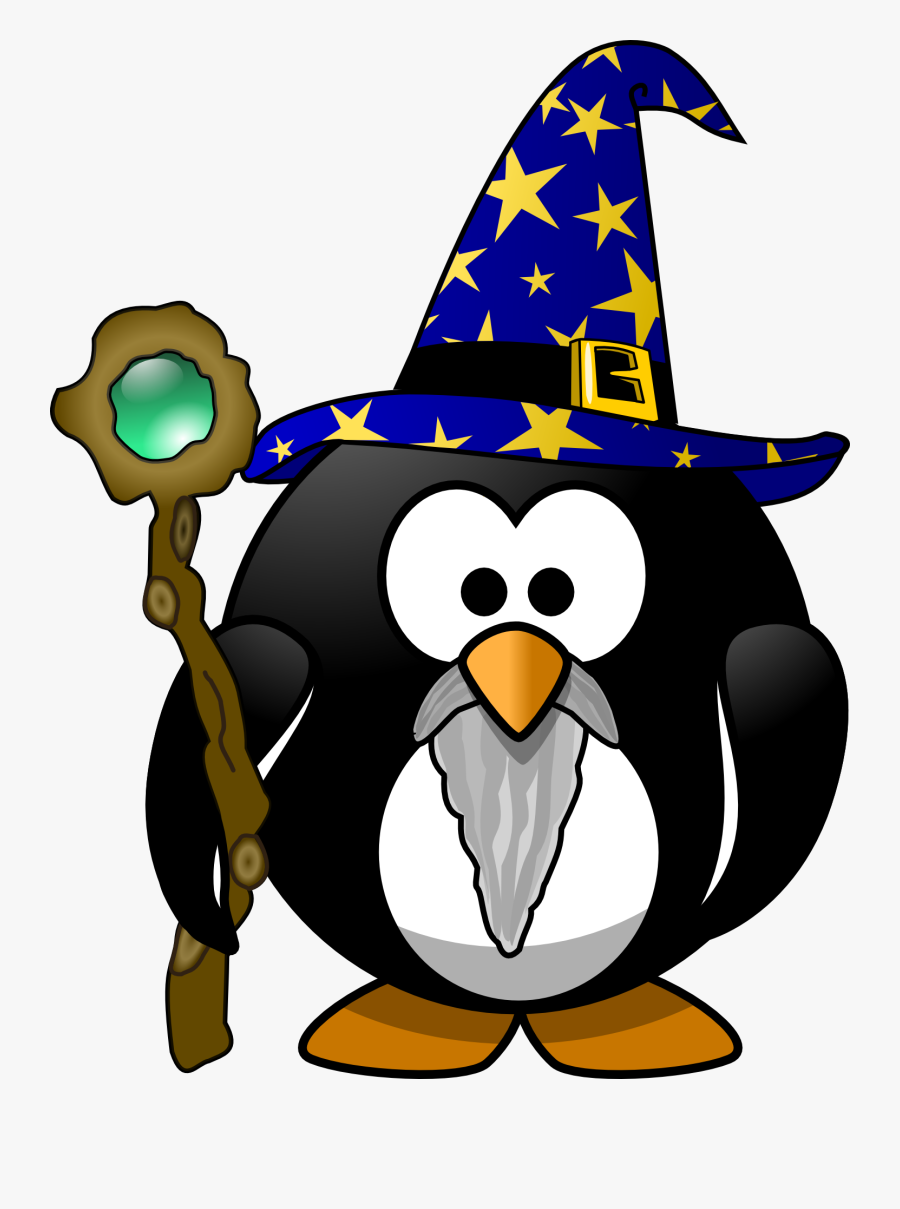Flightless Bird,vertebrate,bird - Wizard Penguin, Transparent Clipart