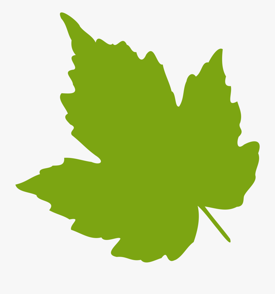 Leaf - Clipart - Grape Leaf Clip Art, Transparent Clipart