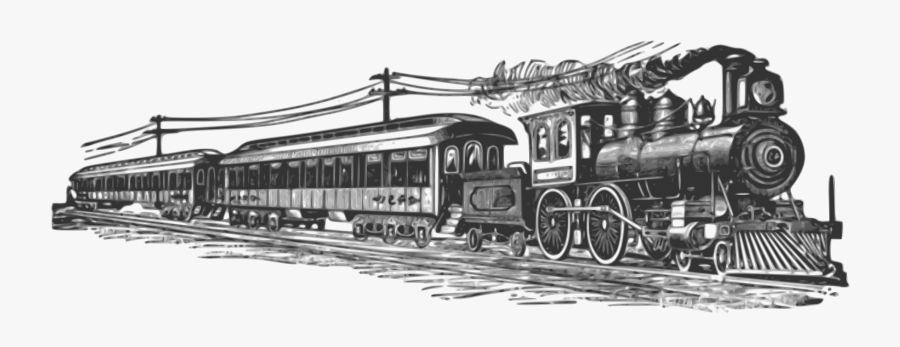 Far West Train Clipart - Transparent Train, Transparent Clipart