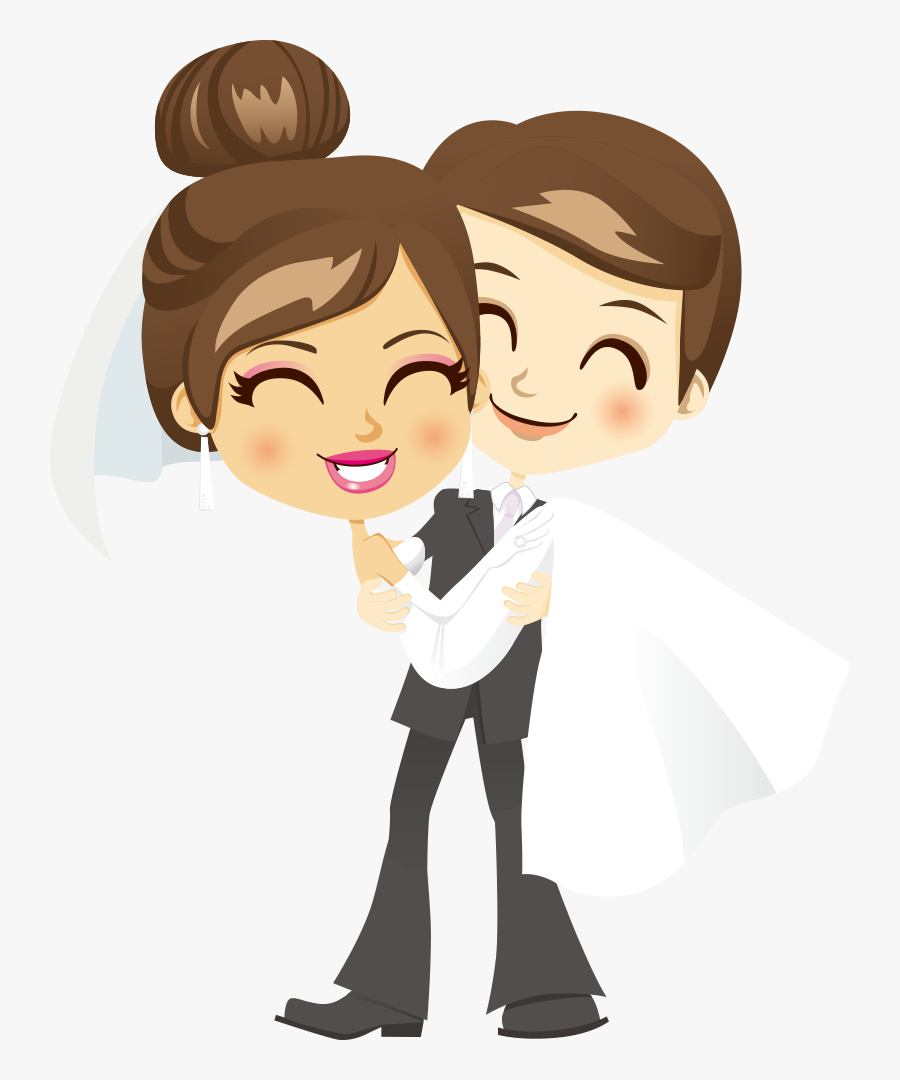 Bridegroom Wedding Clip Art - Couple Clipart Png Wedding, Transparent Clipart