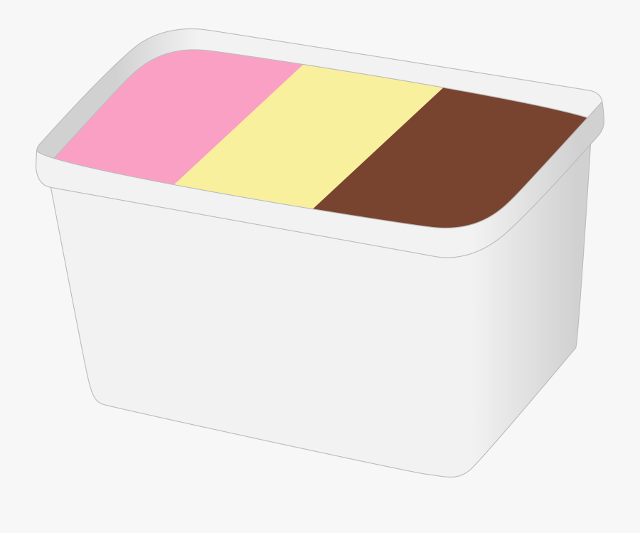 Ice Cream, Cream, Dessert, Ice, Food, Cold, Vanilla - Big Box Of Ice Cream, Transparent Clipart