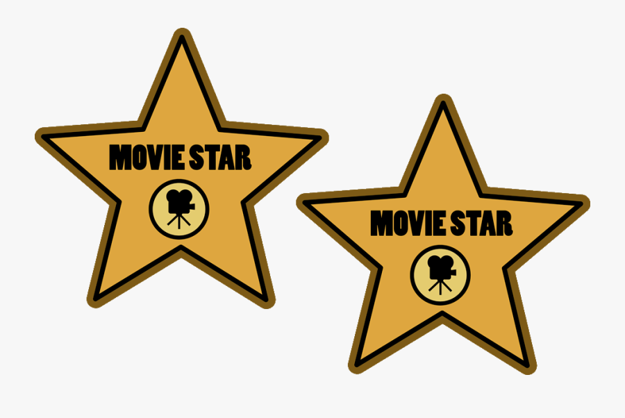 Star Clipart Movie - Hollywood Star Clipart, Transparent Clipart