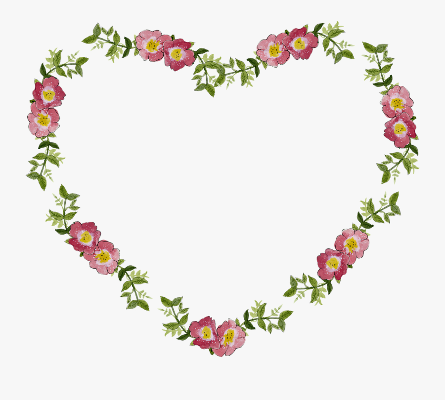 Free Image On Pixabay - Heart Of Flowers Png, Transparent Clipart