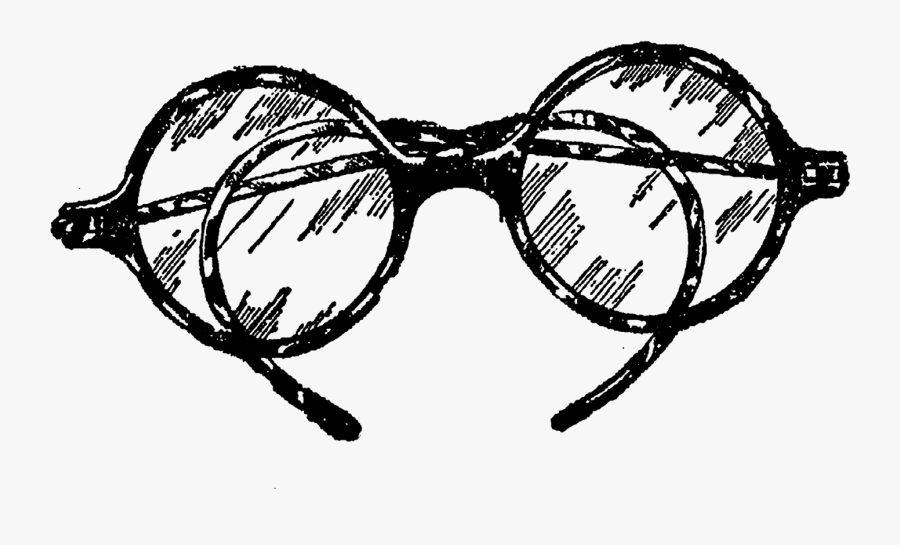 Sunglasses Clipart Vintage - Eye Glasses Vintage Png, Transparent Clipart
