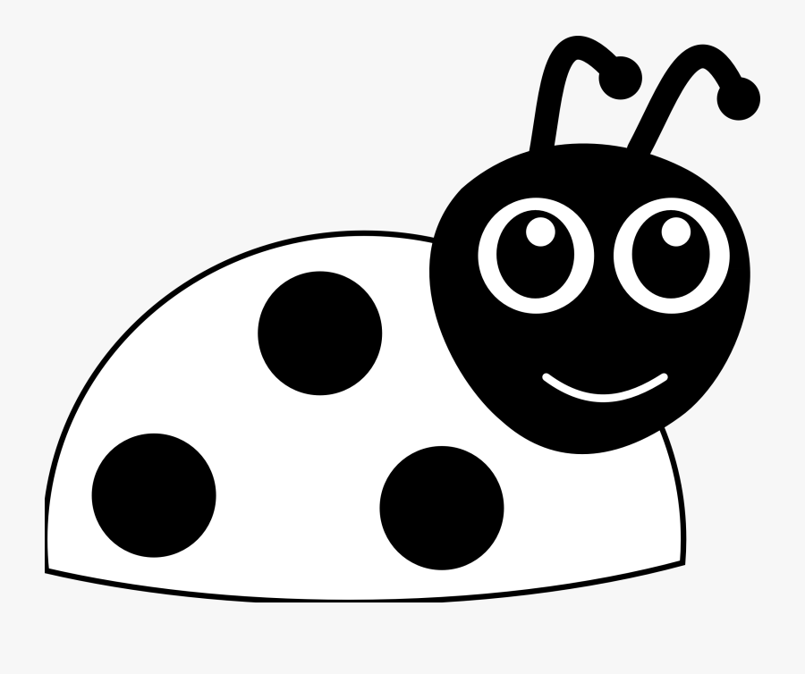 Ladybug Lady Bug Clip Art Clipart 2 Image - Ladybug Clipart Black And White, Transparent Clipart
