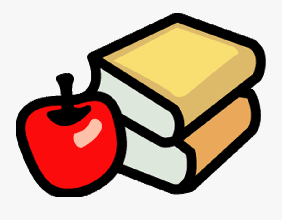 Spanish Book Clipart - Apple And Books Clipart Png, Transparent Clipart