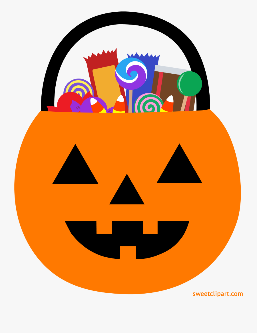 Halloween Clipart Candy - Cute Jack O Lantern Clipart, Transparent Clipart